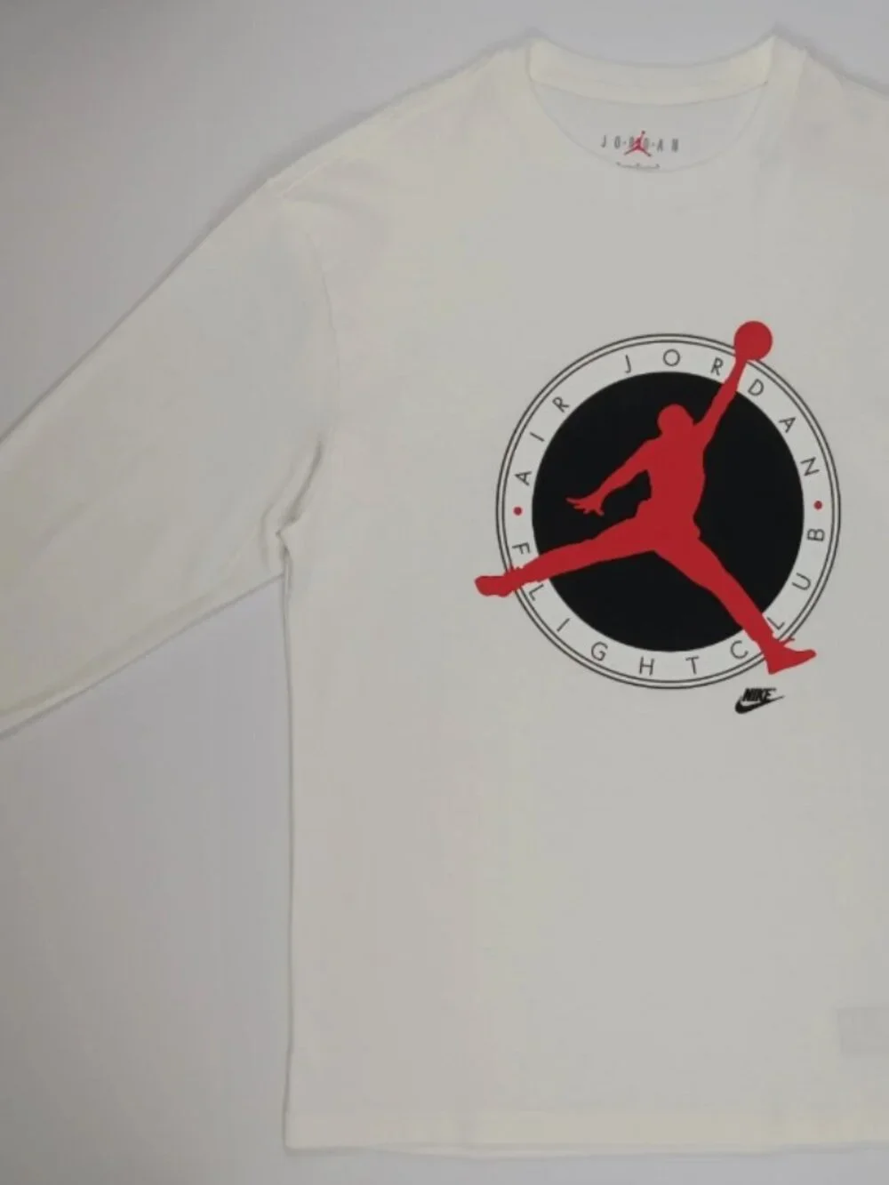 Mens Jordan Flight Club Long Sleeve T-shirt IF3010-100 Size XL